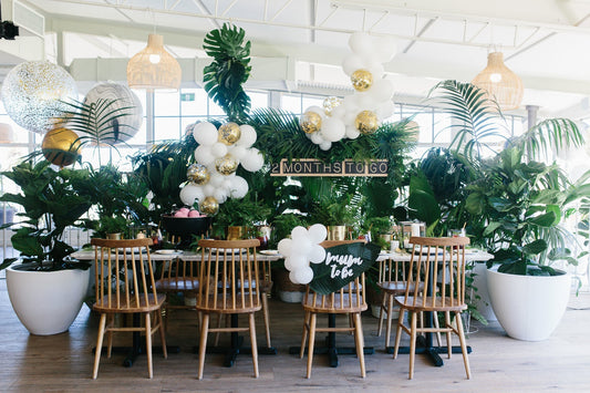 Lush Greenery Baby Shower