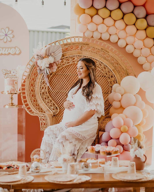 Boho Rainbow Daisy Girl Power Baby Shower - by Sassy Snaps Perth