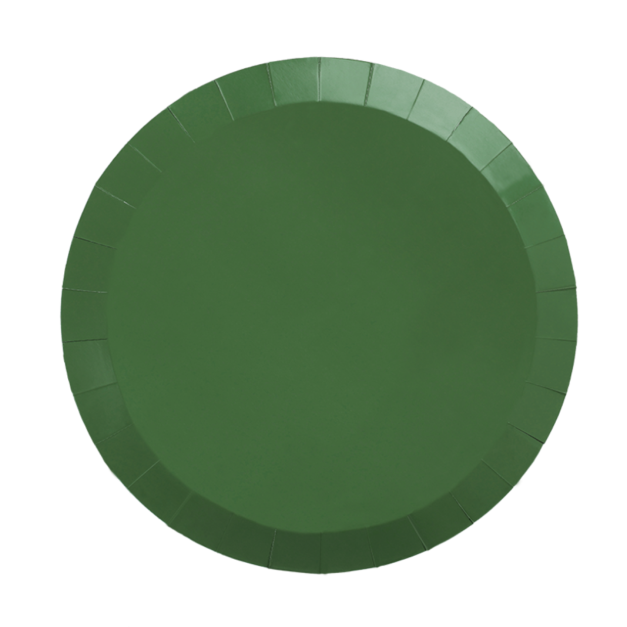 Sage Green Paper Plates - Pack of 20