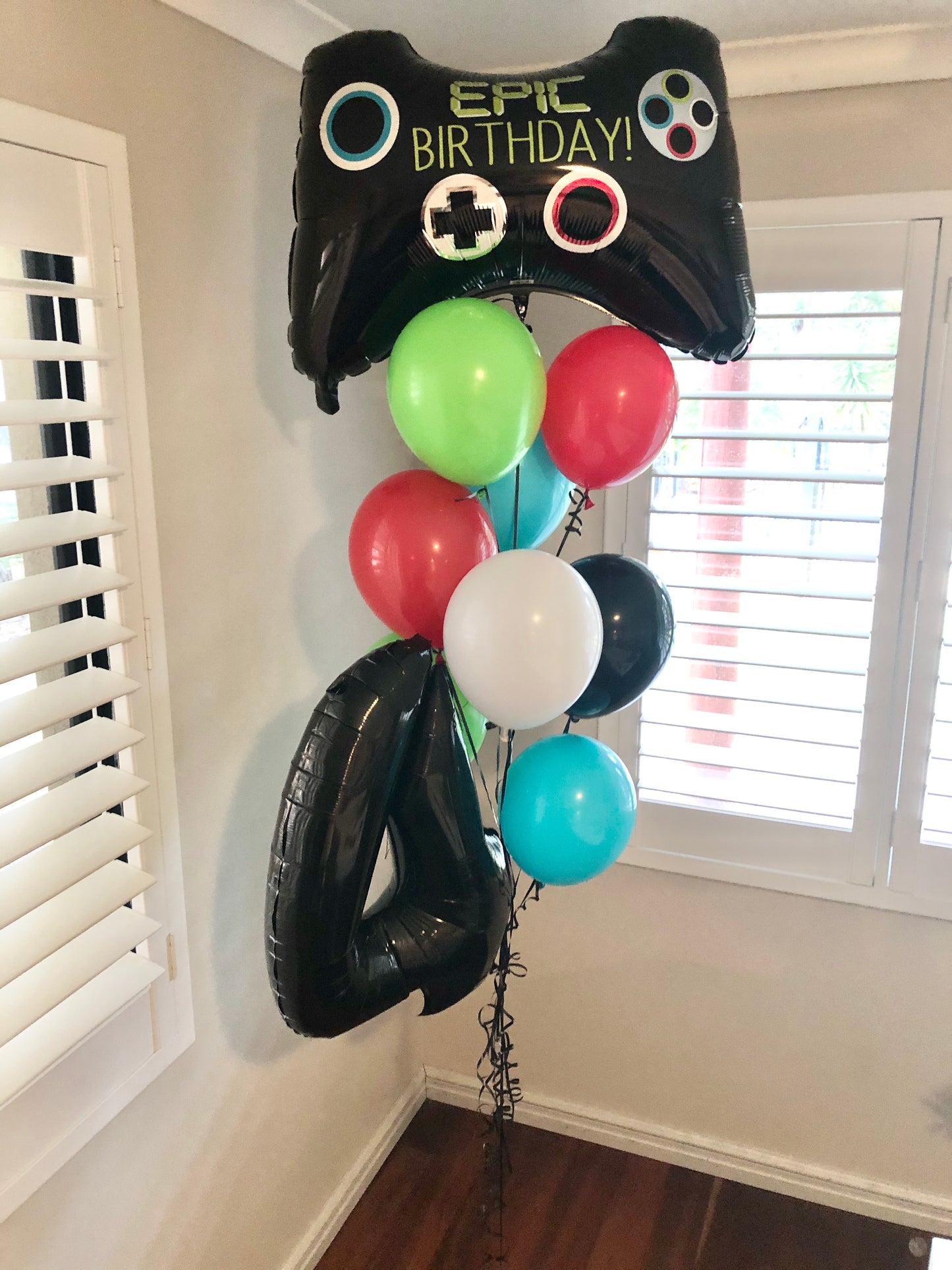 Epic Party Game Control Foil Balloon