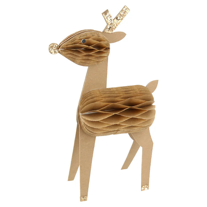 Honeycomb Christmas Character Decorations - Set of 10