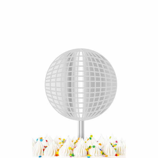 Disco Ball Cake Topper