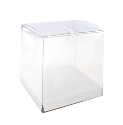 Clear Favour Party Box White - Pack of 10