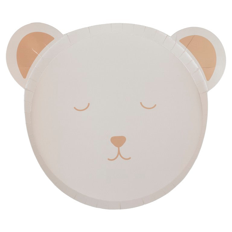 Teddy Bear Paper Plates