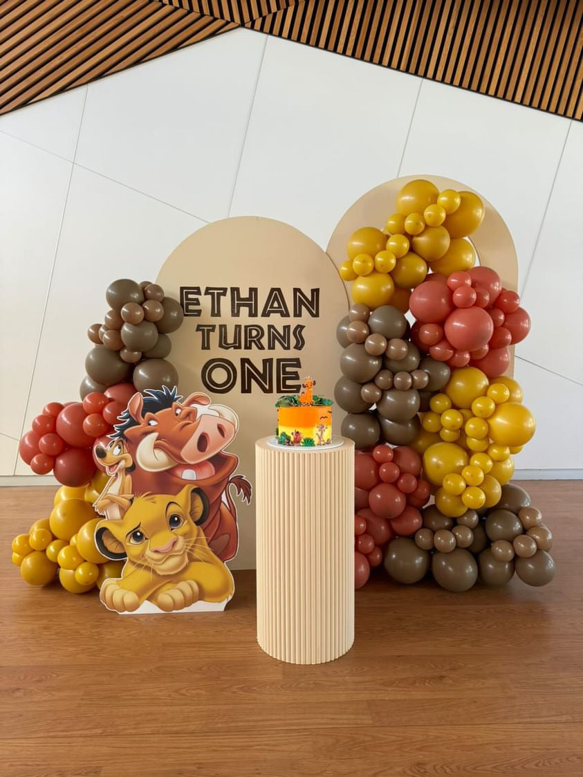 30cm Fashion Mustard Balloons - Pack of 5