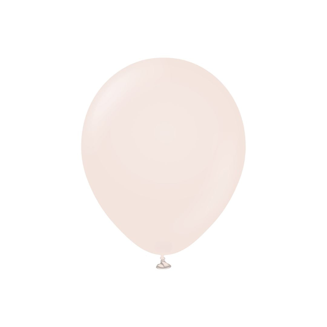 12cm 5 inch Kalisan Pink Blush Latex Balloon