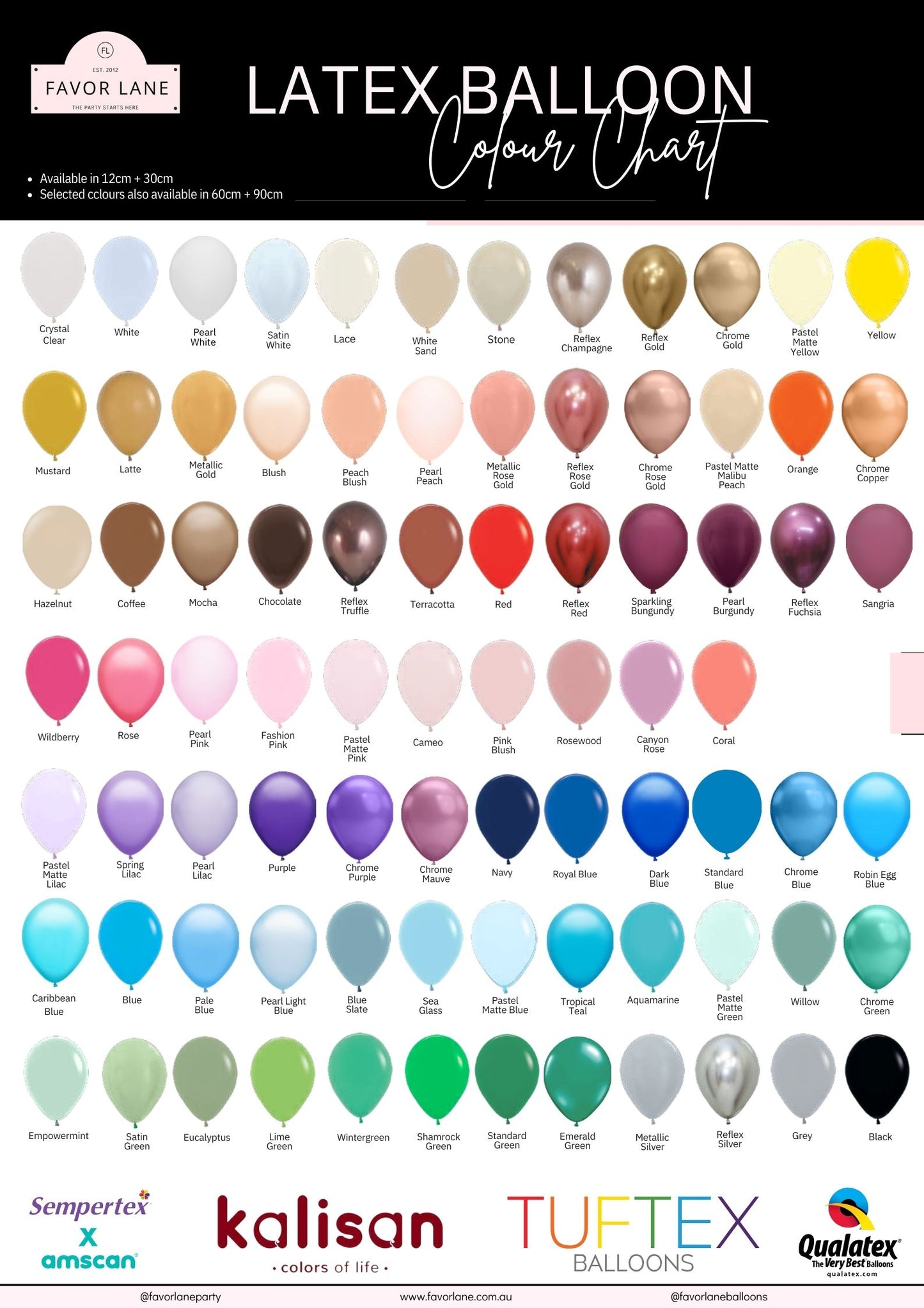 2Mtr DIY Balloon Garland Kit - Custom Colours