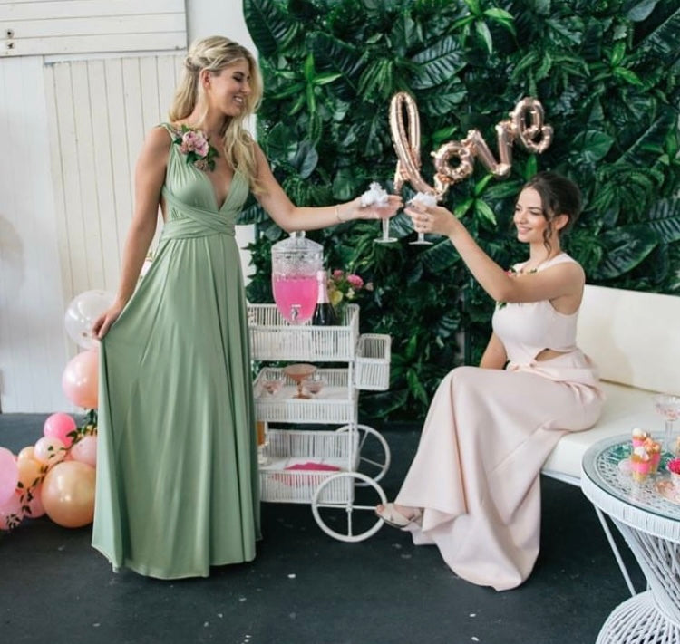 Foil Rose Gold Love Script Balloon