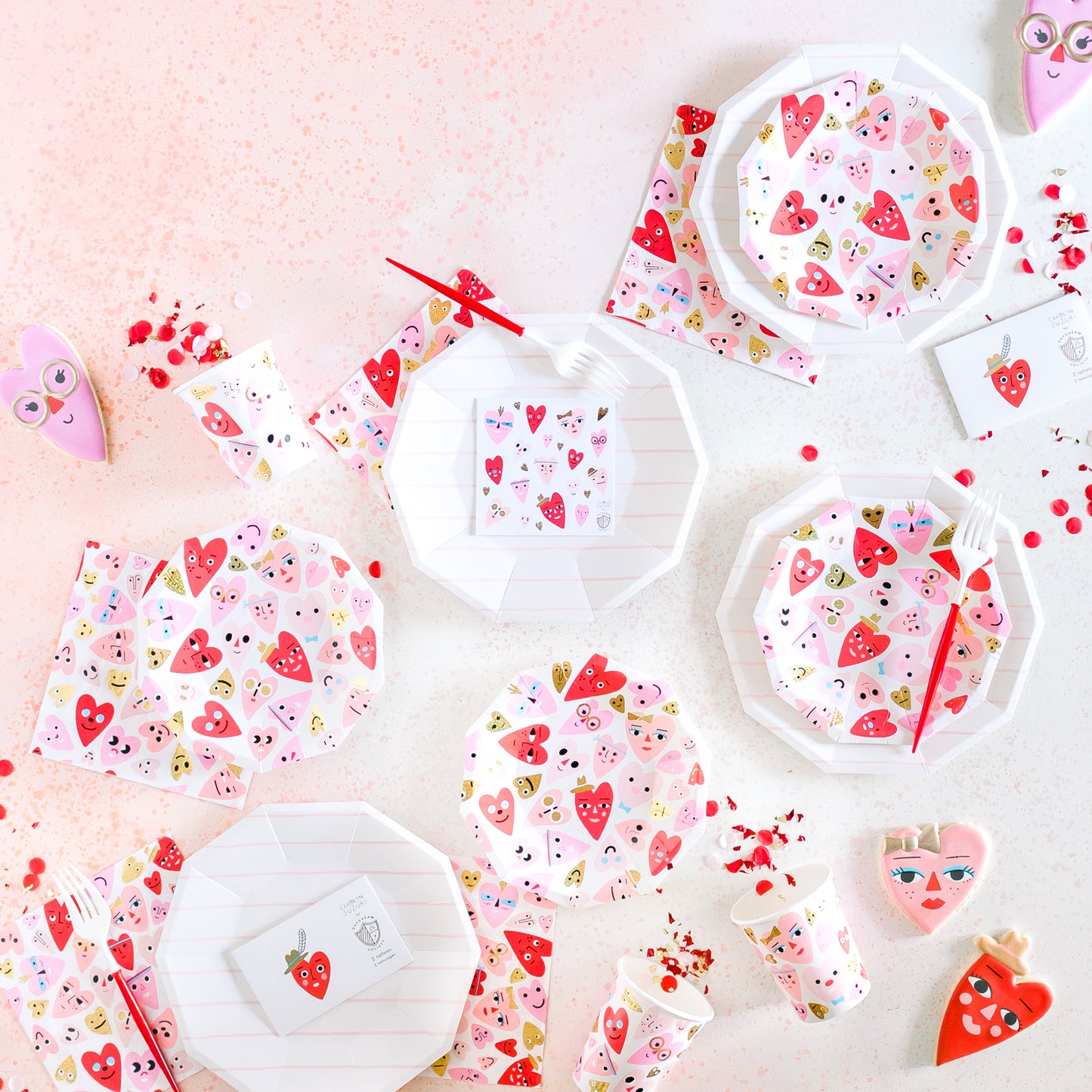 Heartbeat Gang Paper Cups - Pack of 8