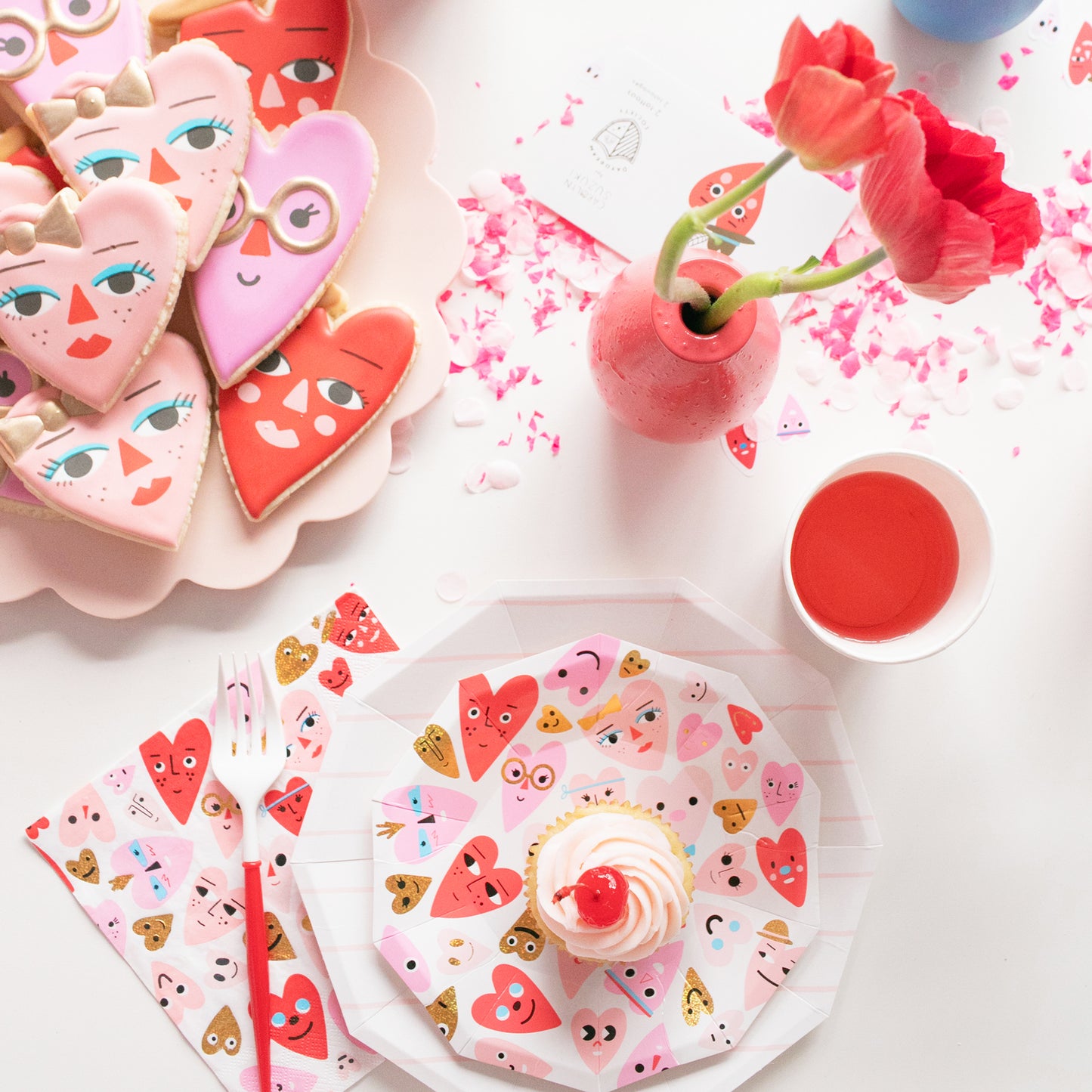 Heartbeat Gang Paper Cups - Pack of 8
