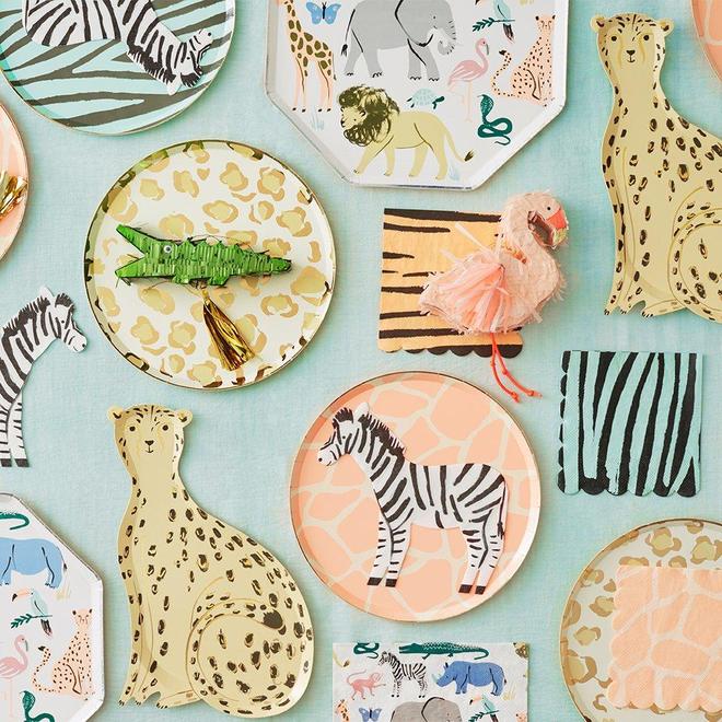 Zebra Paper Napkins - Pack of 20