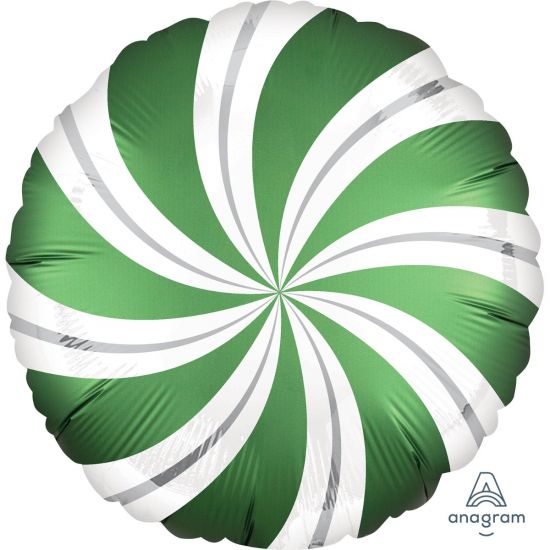 Candy Swirl Balloon - Green