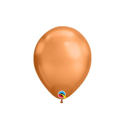 18cm Chrome Copper Balloon - Pack of 5