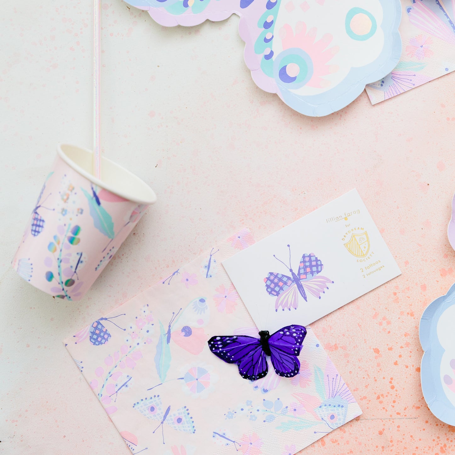 Flutter Butterfly Napkins