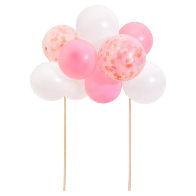 Pink Balloon Cake Topper