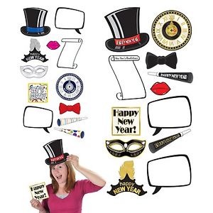 New Years Eve Photo Booth Props