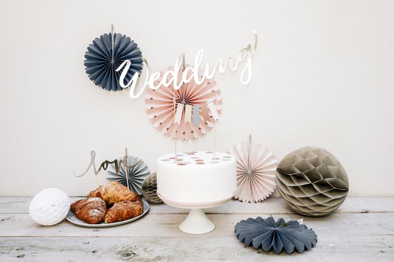Paper Fan Set - Elegant Bliss