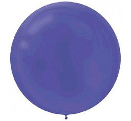 60cm Jumbo Round Balloon - Purple