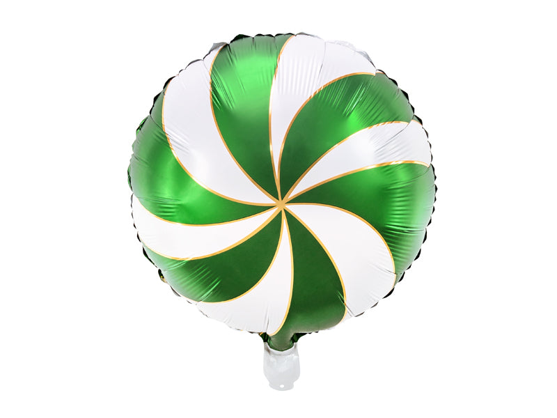 Candy Swirl Balloon - Green