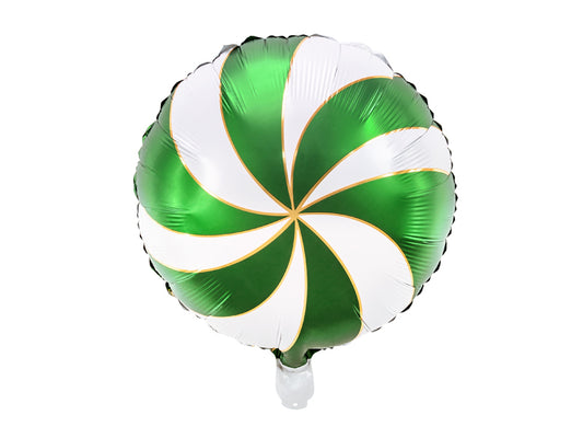 Candy Swirl Balloon - Green