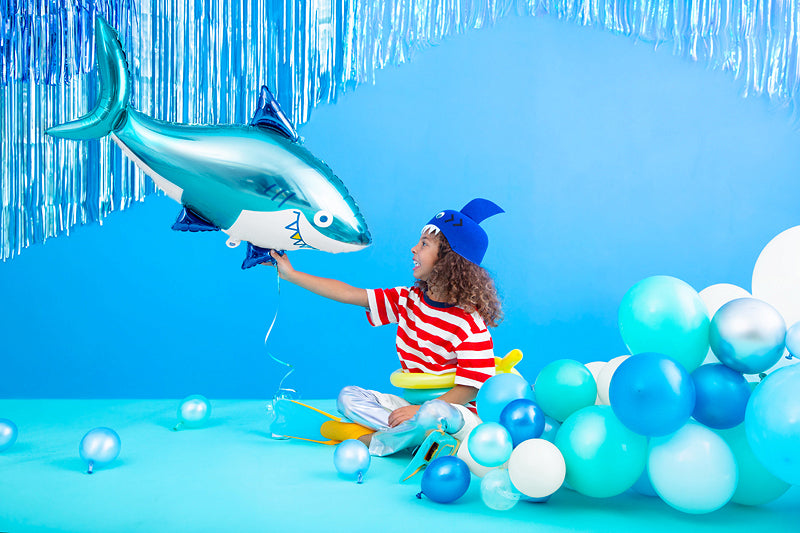 Jumbo Glossy Foil Shark Balloon