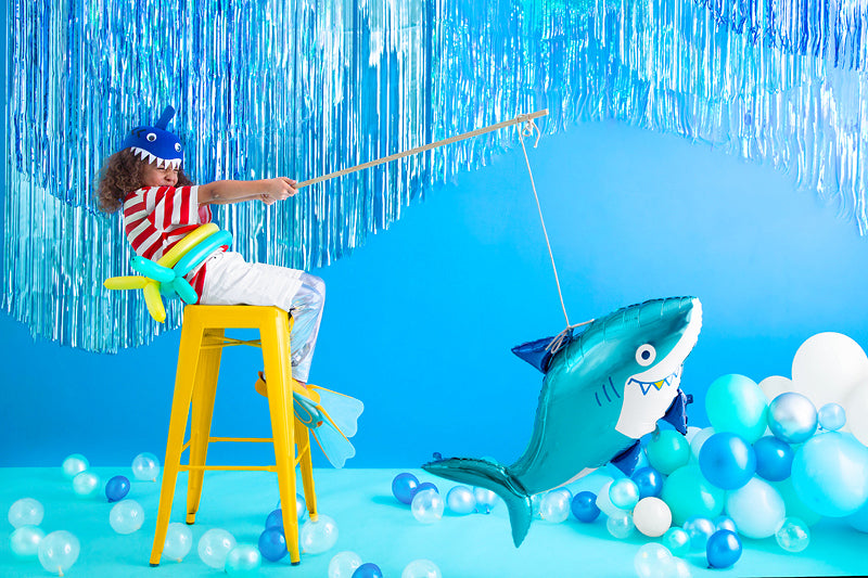 Jumbo Glossy Foil Shark Balloon