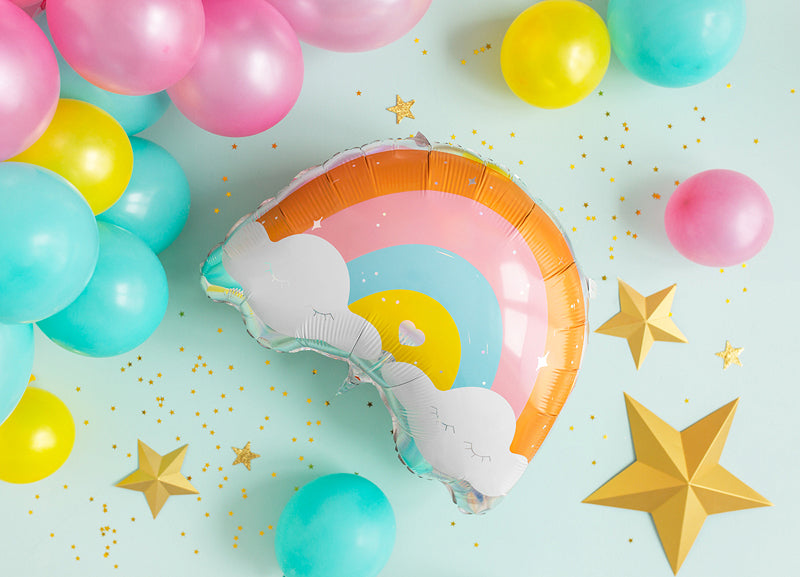 Foil Rainbow Shape Balloon