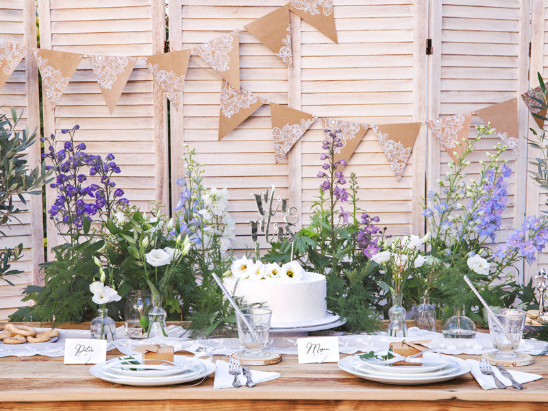 Kraft Rustic Boho Banner