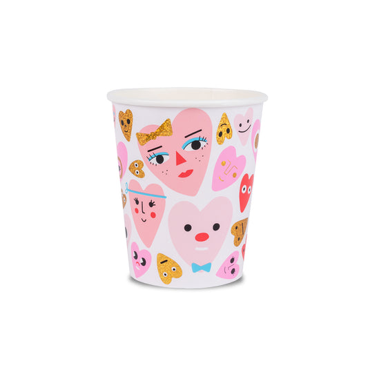 Heartbeat Gang Paper Cups - Pack of 8