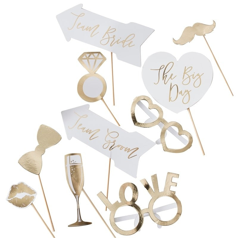 Wedding Photo Booth Props