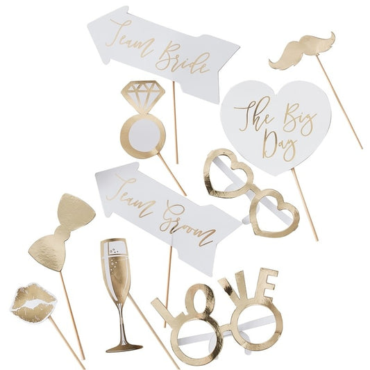 Wedding Photo Booth Props