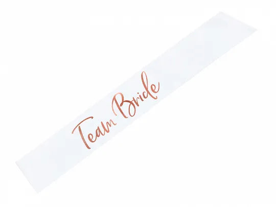 Team Bride Hens Party Sash