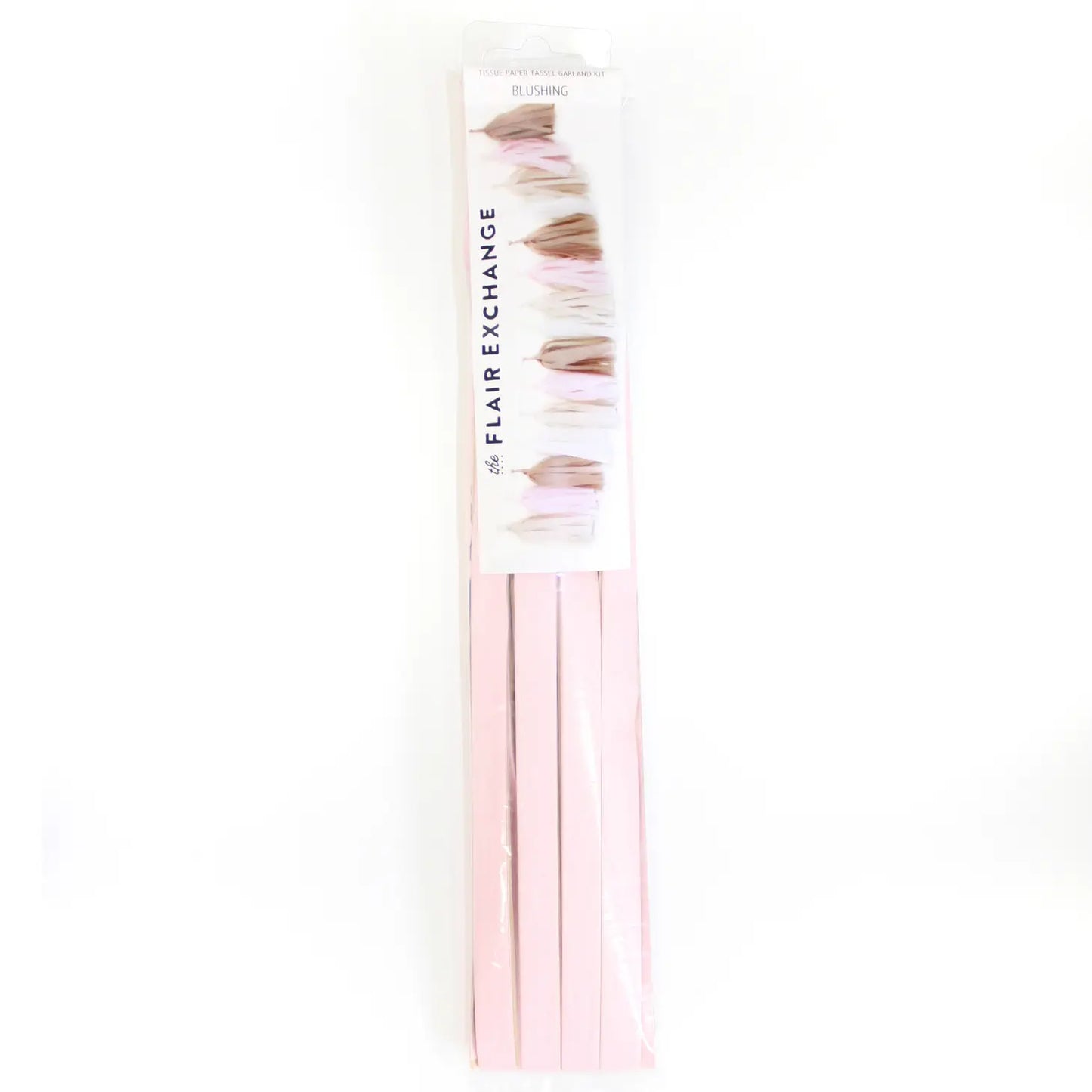 Tissue Paper Tassel Garland Kit - Blushing