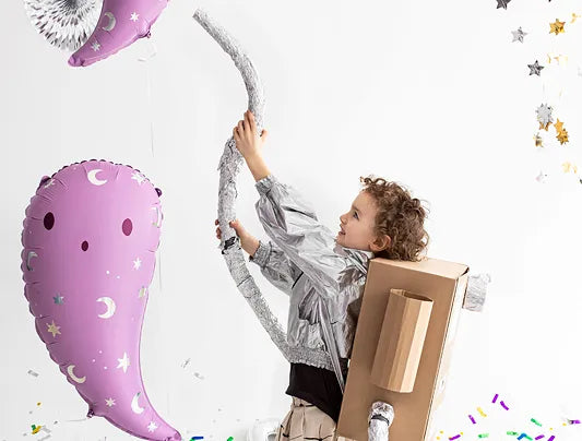 Halloween Ghost Foil Balloon - Pink