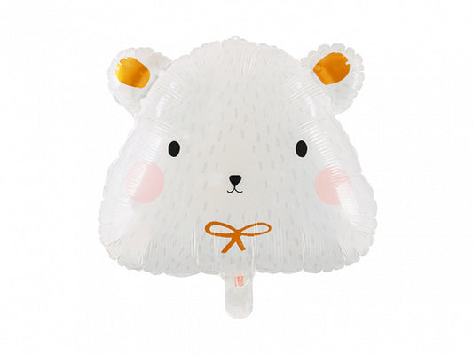 Jumbo Polar Bear Foil Balloon