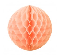 Honeycomb Ball - Peach