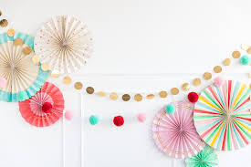 Colourful Pom Pom Banner