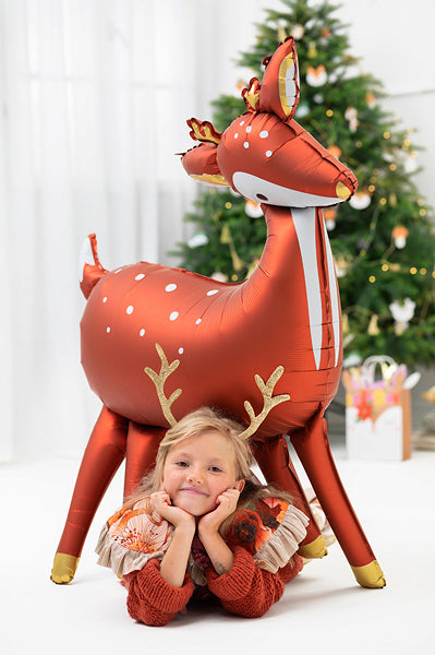 Jumbo Standing Deer Foil Balloon