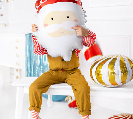 Santa Head Foil Shape Balloon