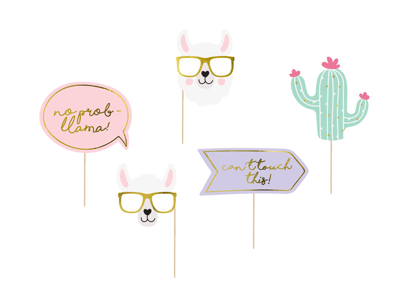 Llama Photo Props
