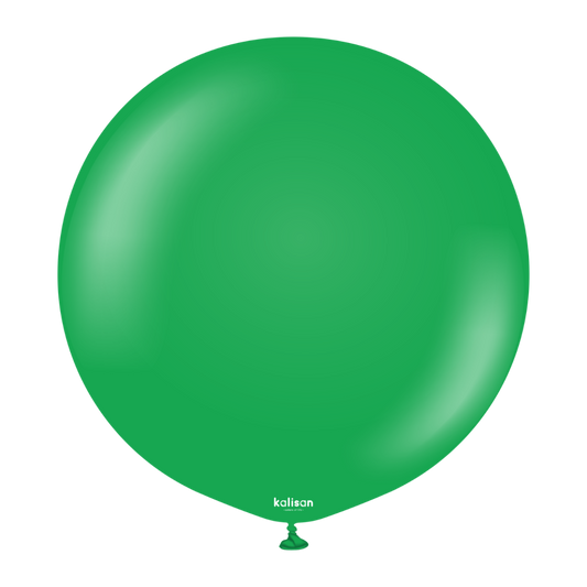 90cm Jumbo Round Balloon - Standard Green
