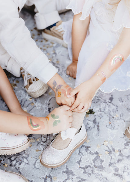 Butterfly + Unicorn Temporary Tattoos