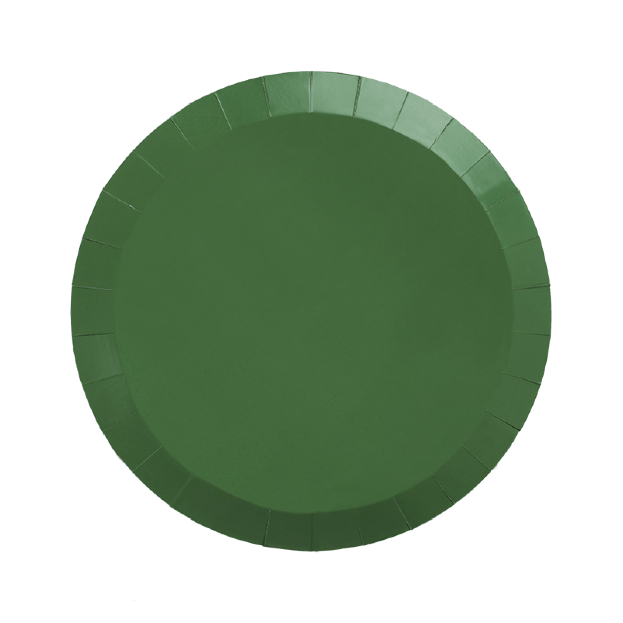 Sage Green Small Paper Plates - Pack of 20