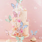 Butterflies Cake Toppers - Set of 9