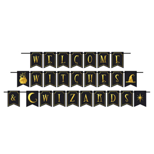 Welcome Witches & Wizards Banner