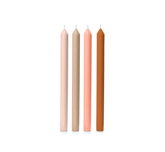 Terracotta Villa 30cm Moreton Eco Dinner Candles - Pack of 4