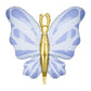 Jumbo Butterfly Foil Balloon - Wedgewood Blue