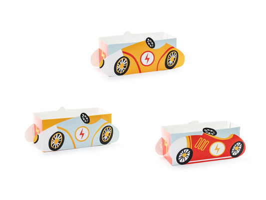 Cars Party Food Snack Display Boxes