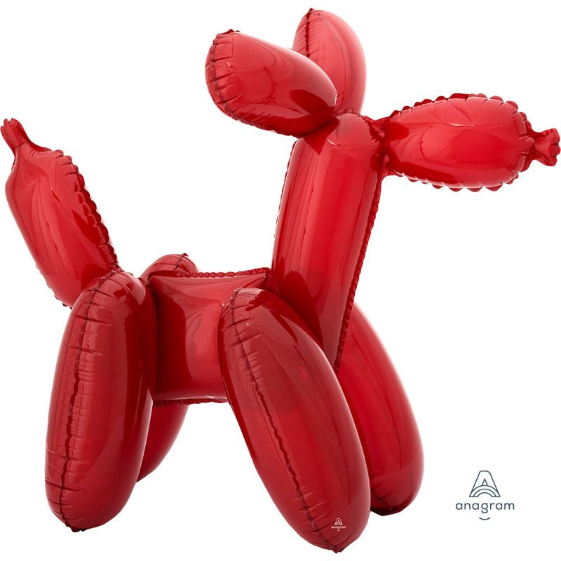 Foil Red Balloon Dog Balloon