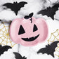 Pink Pumpkin Paper Plates - Pack of 6